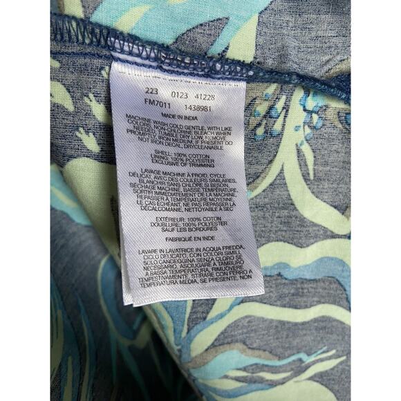 Columbia Mens Shirt Sz XL Trollers Best Carbon Wildwaters Vented Blue Floral NEW - Picture 10 of 10